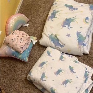 Unicorn Twin Bedding Set